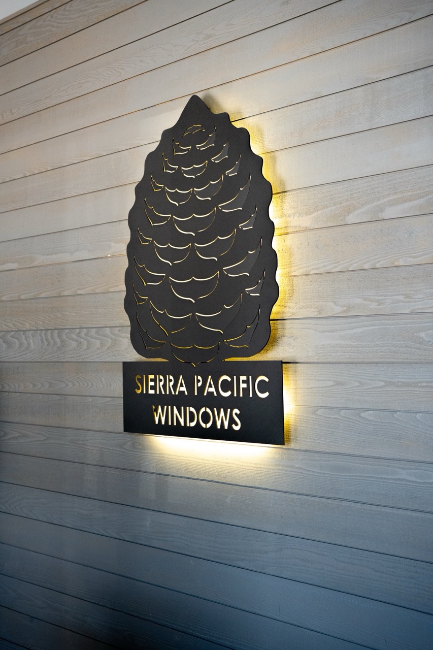 Sierra Pacific Windows signage
